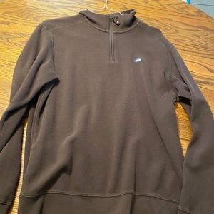 Men’s Brown Southern Tide Quarter Zip